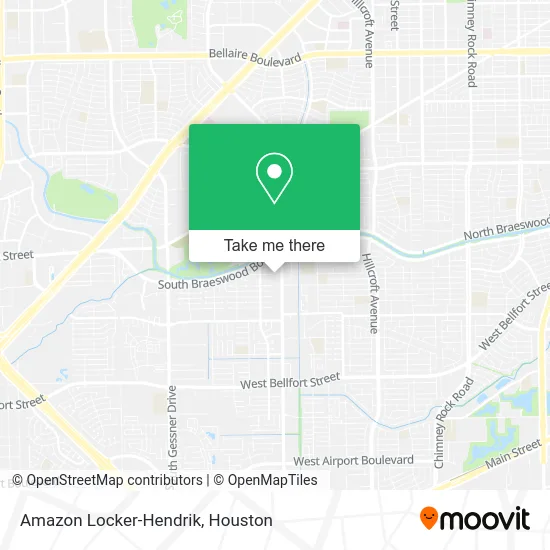 Amazon Locker-Hendrik map