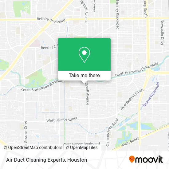 Air Duct Cleaning Experts map