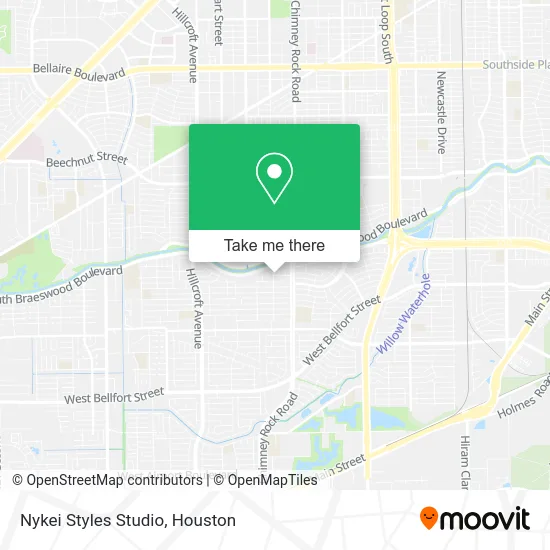 Nykei Styles Studio map