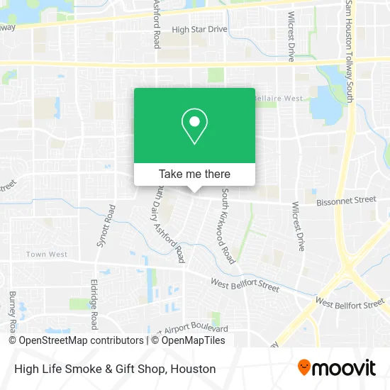High Life Smoke & Gift Shop map