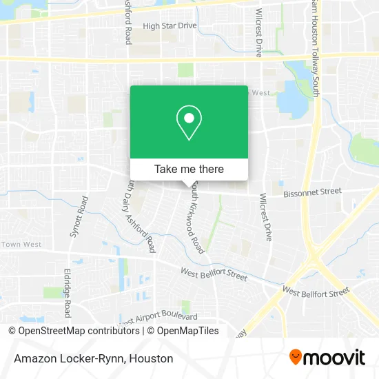 Amazon Locker-Rynn map