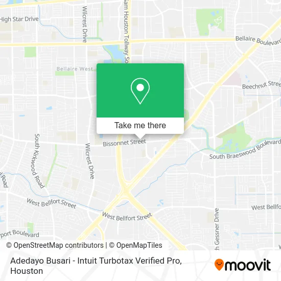 Adedayo Busari - Intuit Turbotax Verified Pro map
