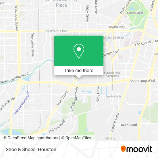 Mapa de Shoe & Shoes