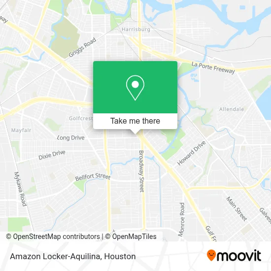 Amazon Locker-Aquilina map