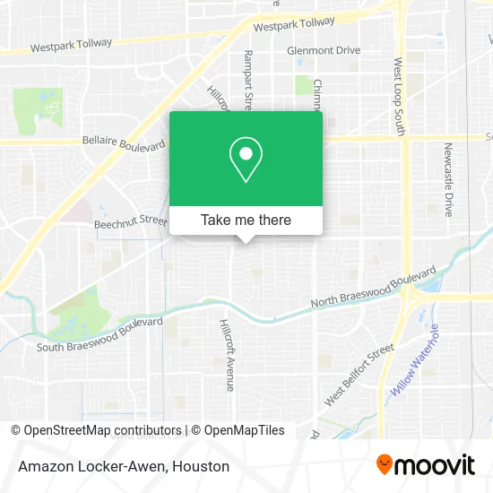 Amazon Locker-Awen map