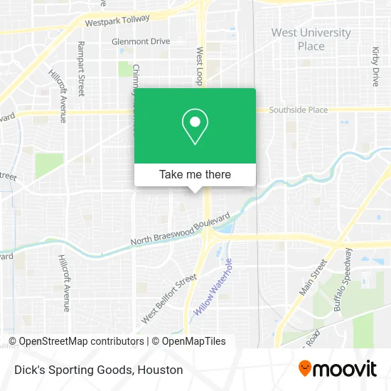 Dick's Sporting Goods map