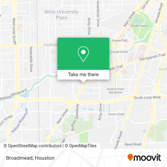 Broadmead map