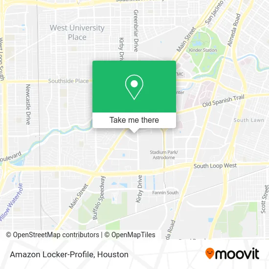 Amazon Locker-Profile map