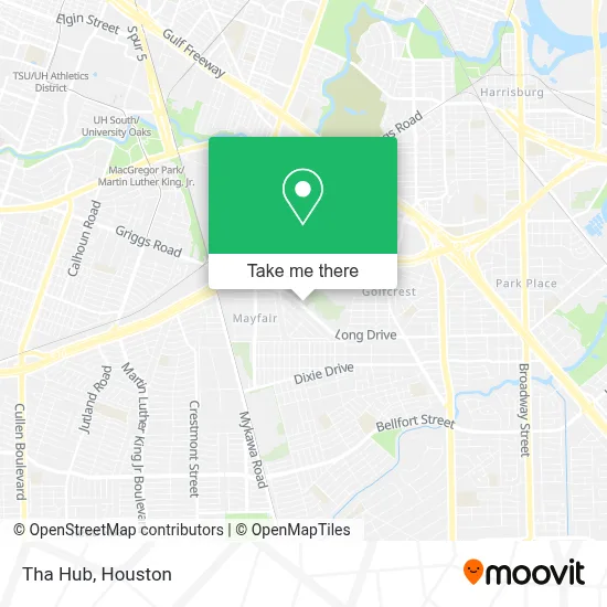 Tha Hub map