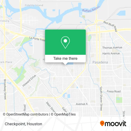 Checkpoint map