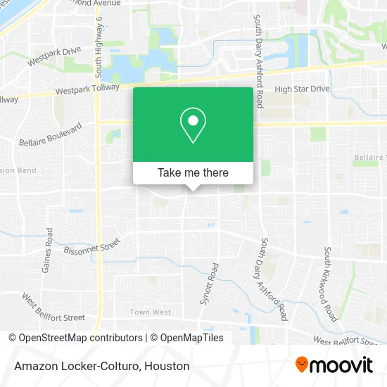 Amazon Locker-Colturo map