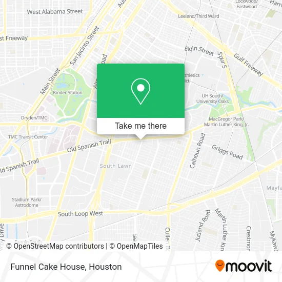 Mapa de Funnel Cake House