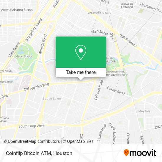 Coinflip Bitcoin ATM map