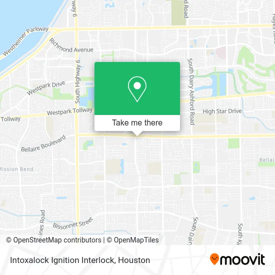 Intoxalock Ignition Interlock map
