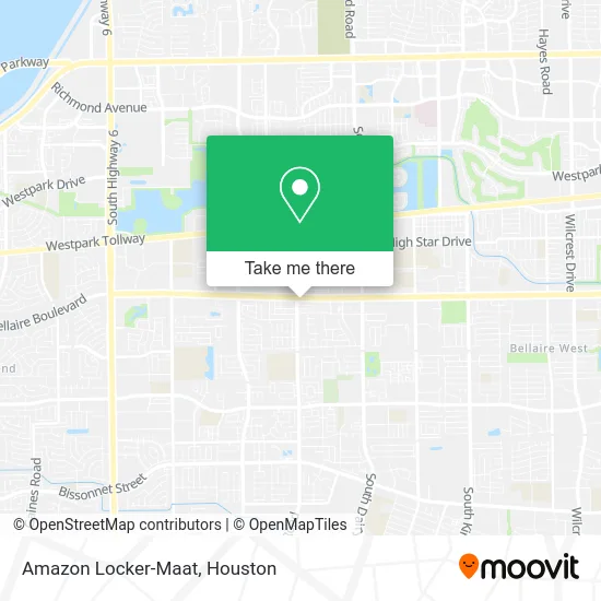 Amazon Locker-Maat map