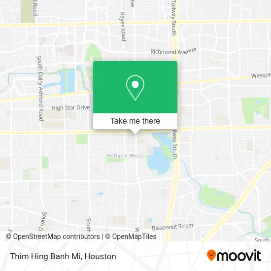 Thim Hing Banh Mi map