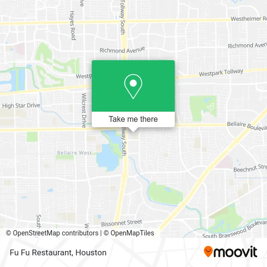 Mapa de Fu Fu Restaurant