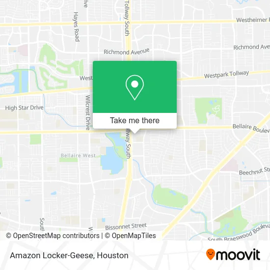 Amazon Locker-Geese map