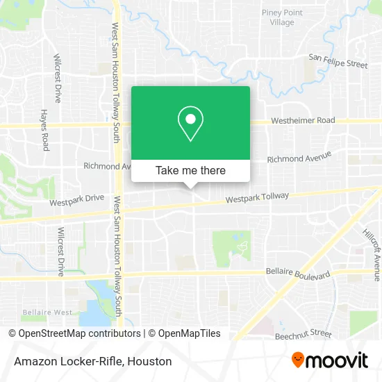 Amazon Locker-Rifle map