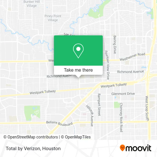 Total by Verizon map