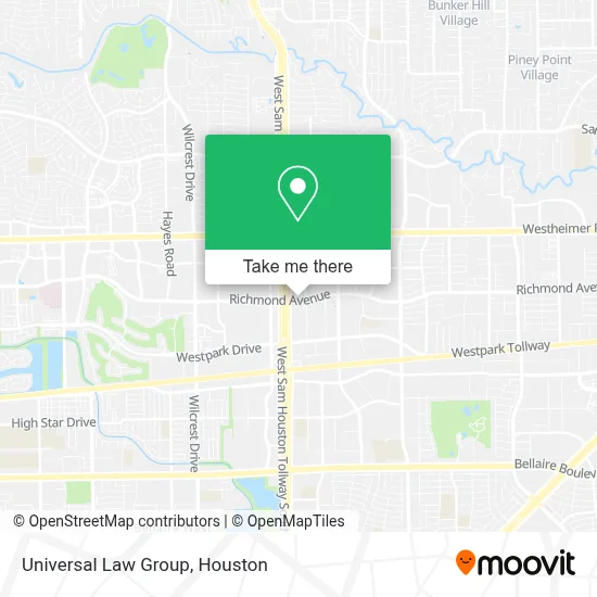 Universal Law Group map