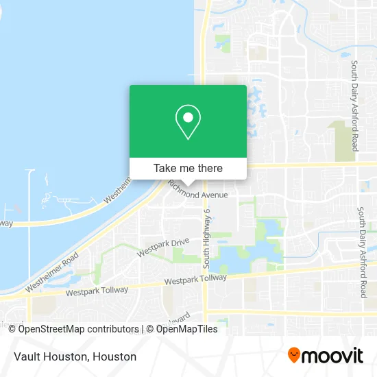 Vault Houston map