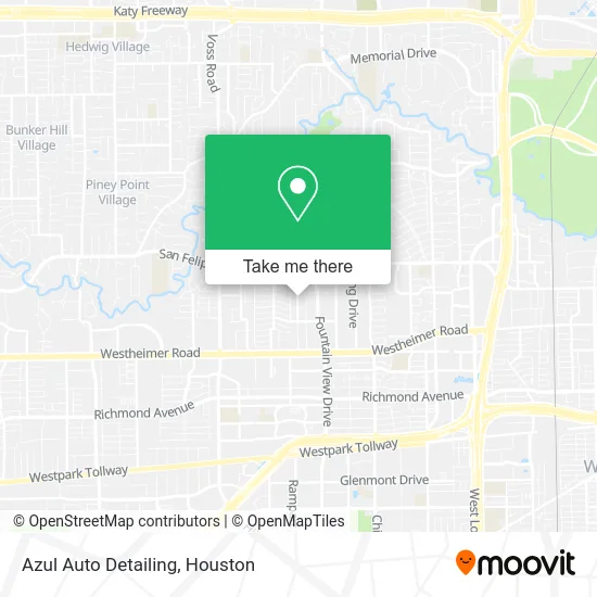 Azul Auto Detailing map