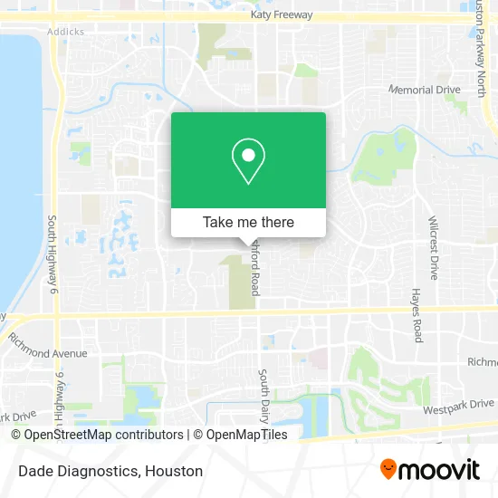 Dade Diagnostics map
