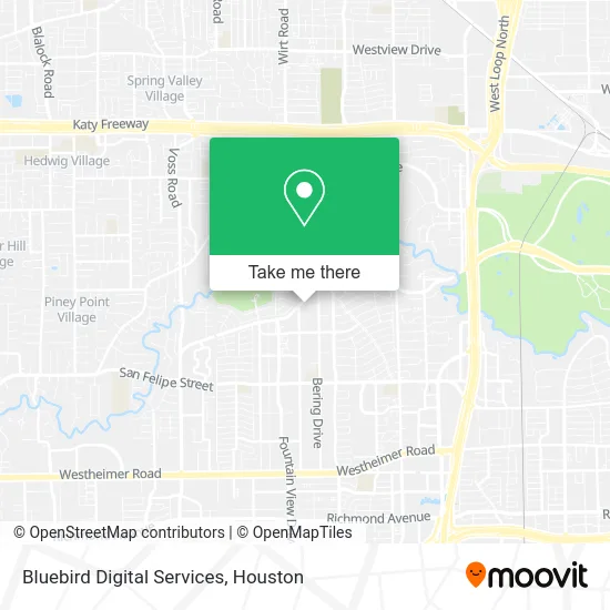 Bluebird Digital Services map