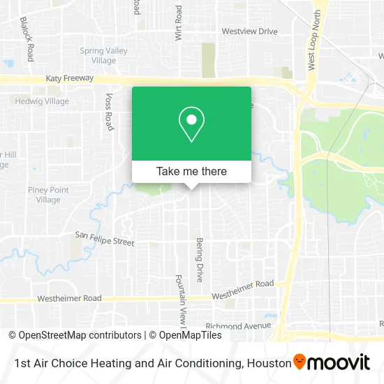 1st Air Choice Heating and Air Conditioning map