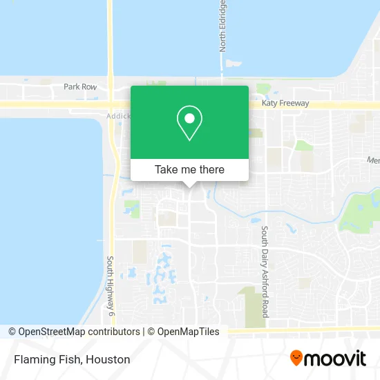 Flaming Fish map