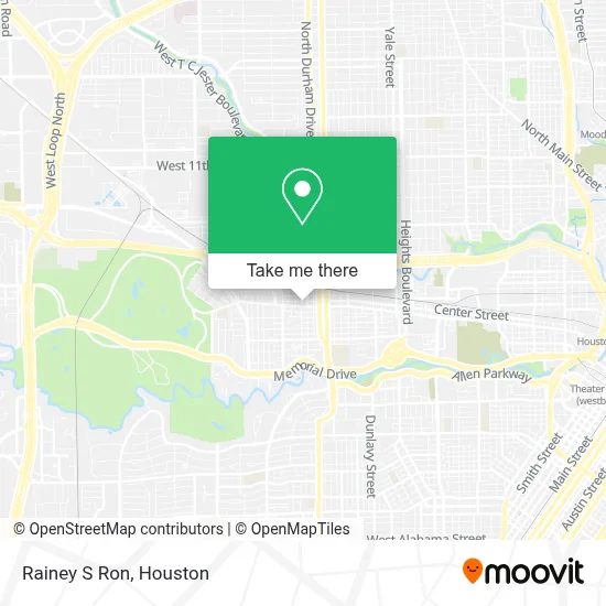 Rainey S Ron map