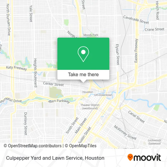 Culpepper Yard and Lawn Service map