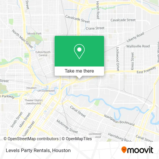 Levels Party Rentals map