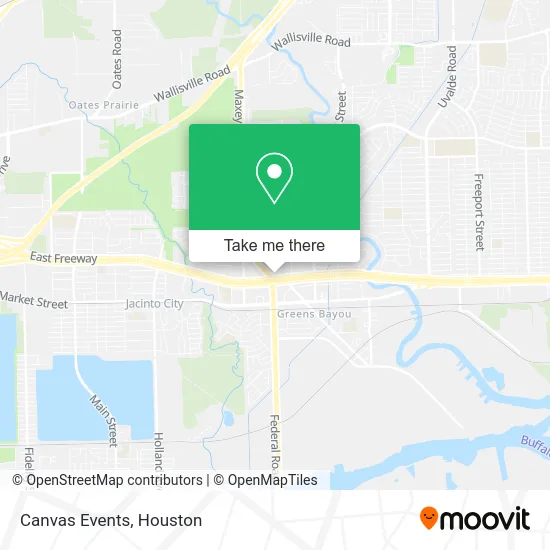 Canvas Events map