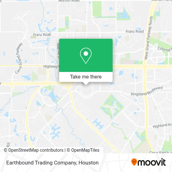 Earthbound Trading Company map