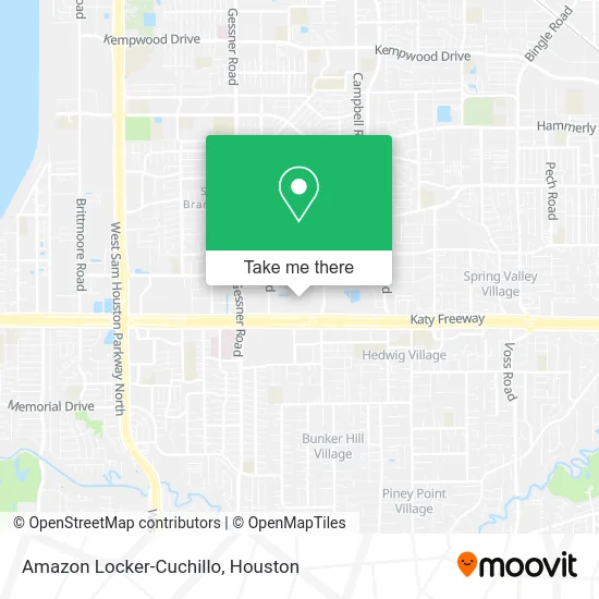 Amazon Locker-Cuchillo map