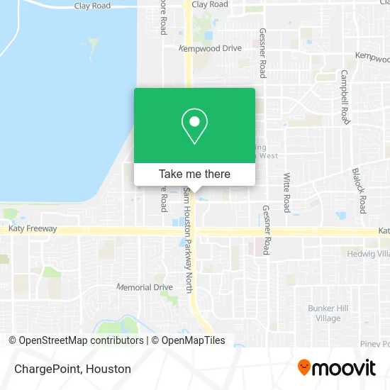 ChargePoint map