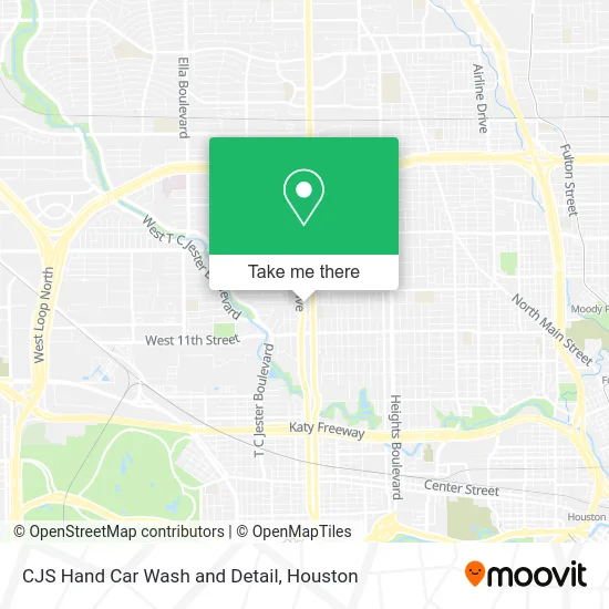 CJS Hand Car Wash and Detail map