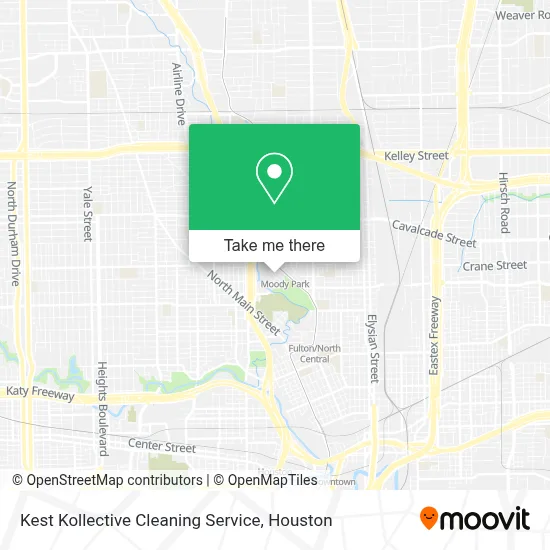 Kest Kollective Cleaning Service map