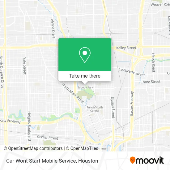 Car Wont Start Mobile Service map