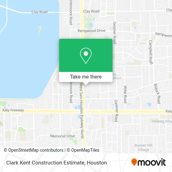 Clark Kent Construction Estimate map