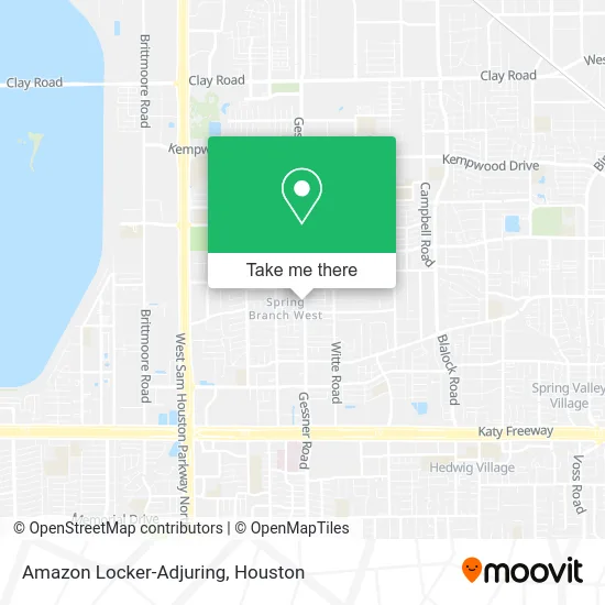 Mapa de Amazon Locker-Adjuring