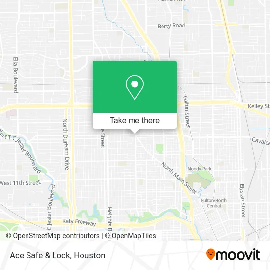 Mapa de Ace Safe & Lock