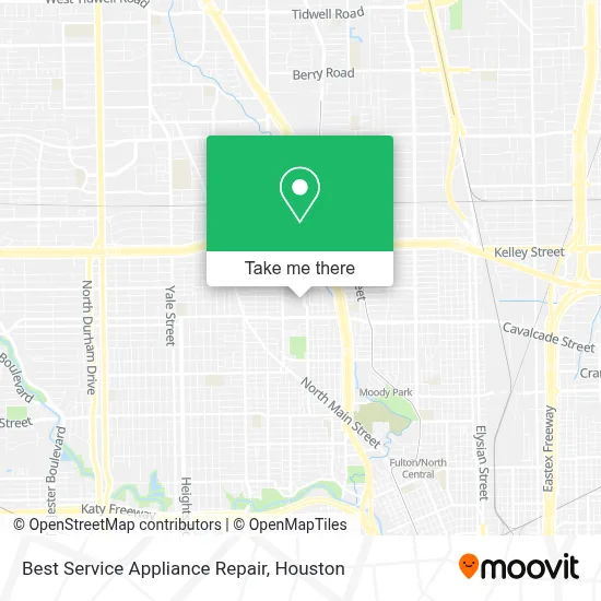 Best Service Appliance Repair map