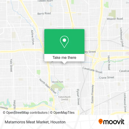 Mapa de Matamoros Meat Market