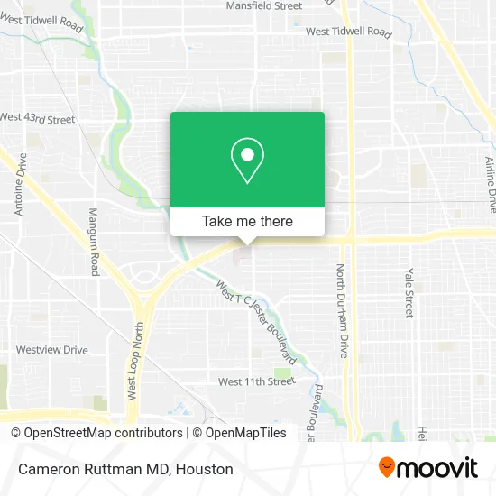 Cameron Ruttman MD map