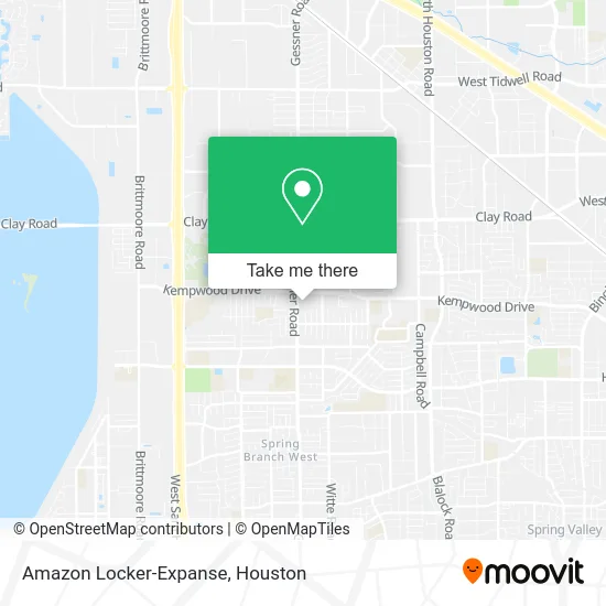 Amazon Locker-Expanse map