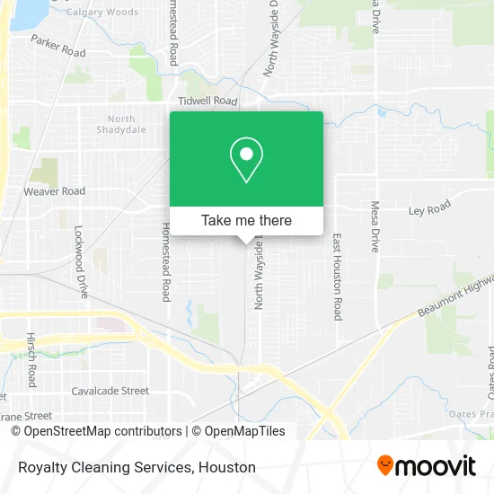 Royalty Cleaning Services map