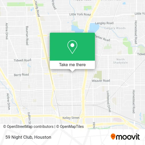 59 Night Club map